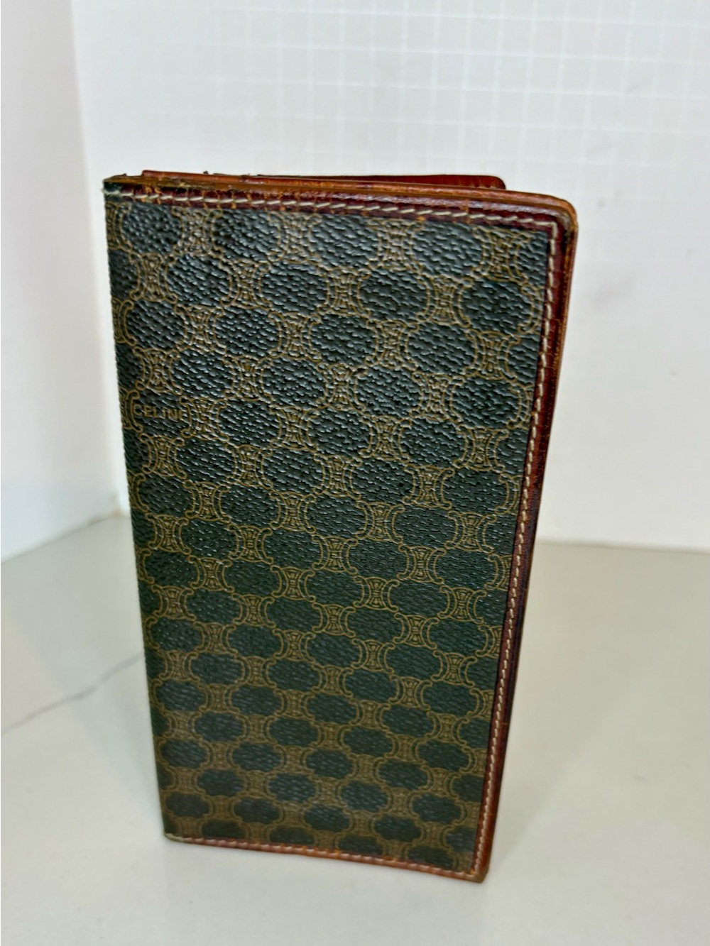 Celine Vintage Macadam Long Wallet